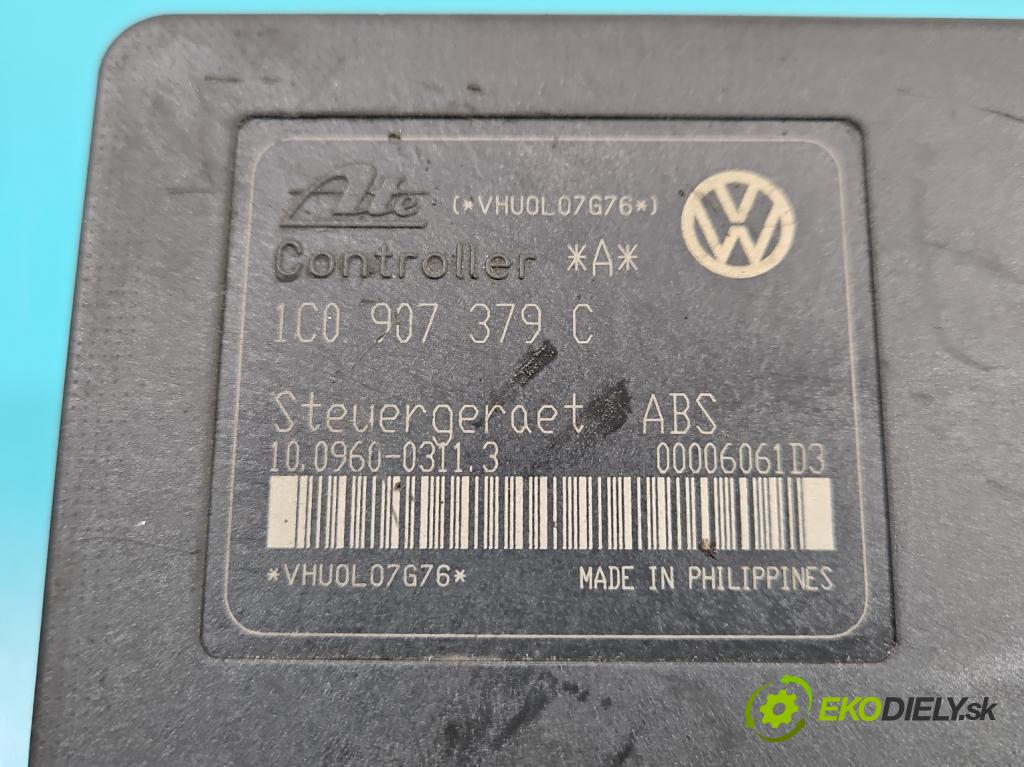 Vw Golf IV 1997-2003 1.9 sdi 68 HP manual 50 kW 1896 cm3 5- čerpadlo abs 1J0614117E (Pumpy ABS)