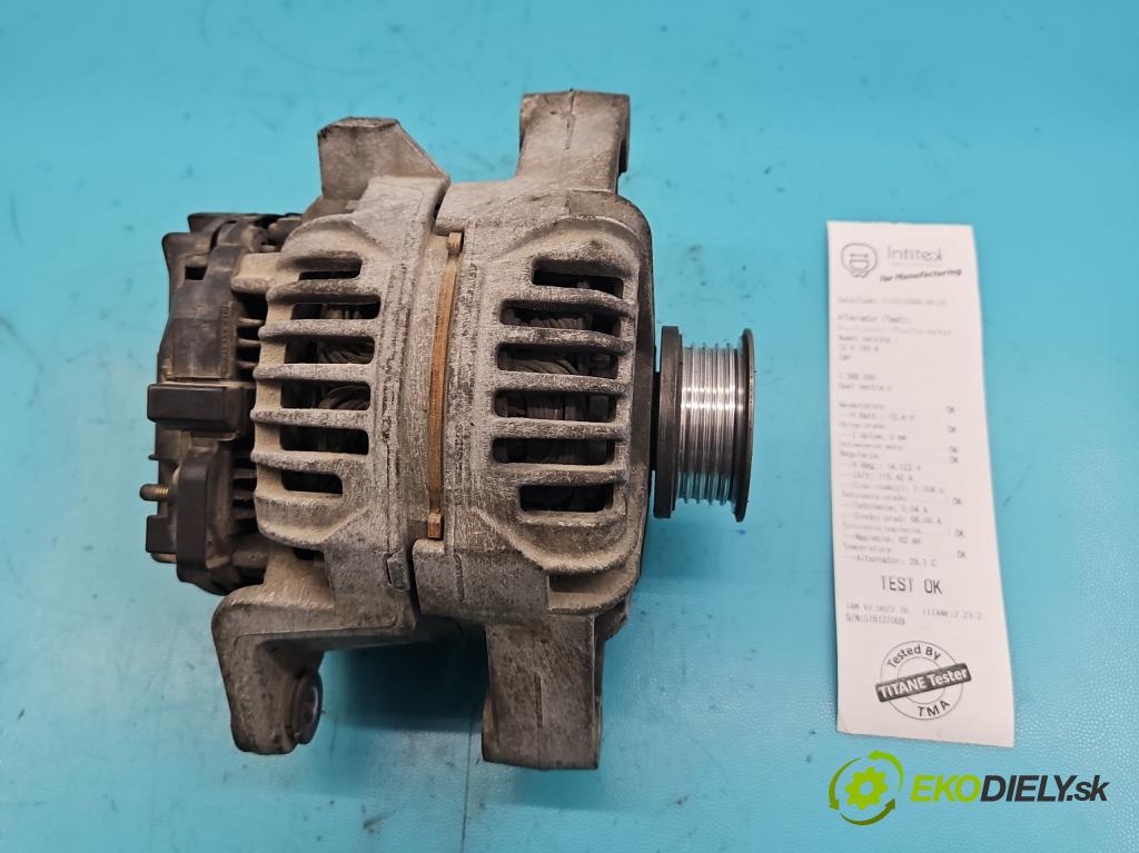 Opel Vectra C 2002-2008 1.6 16V 101 hp manual 74 kW 1598 cm3 4- Alternator 90561971 (Alternátory)