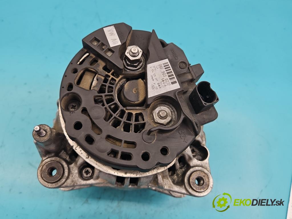 Vw Golf V 2003-2009 1.9 tdi 105 HP manual 77 kW 1896 cm3 5- Alternator 06F903023F (Alternátory)