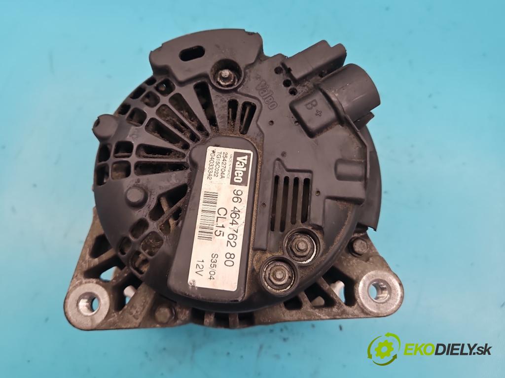 Citroen C3 I 2002-2009 1.4 hdi 90 HP manual 66 kW 1398 cm3 5- Alternator 9646476280 (Alternátory)