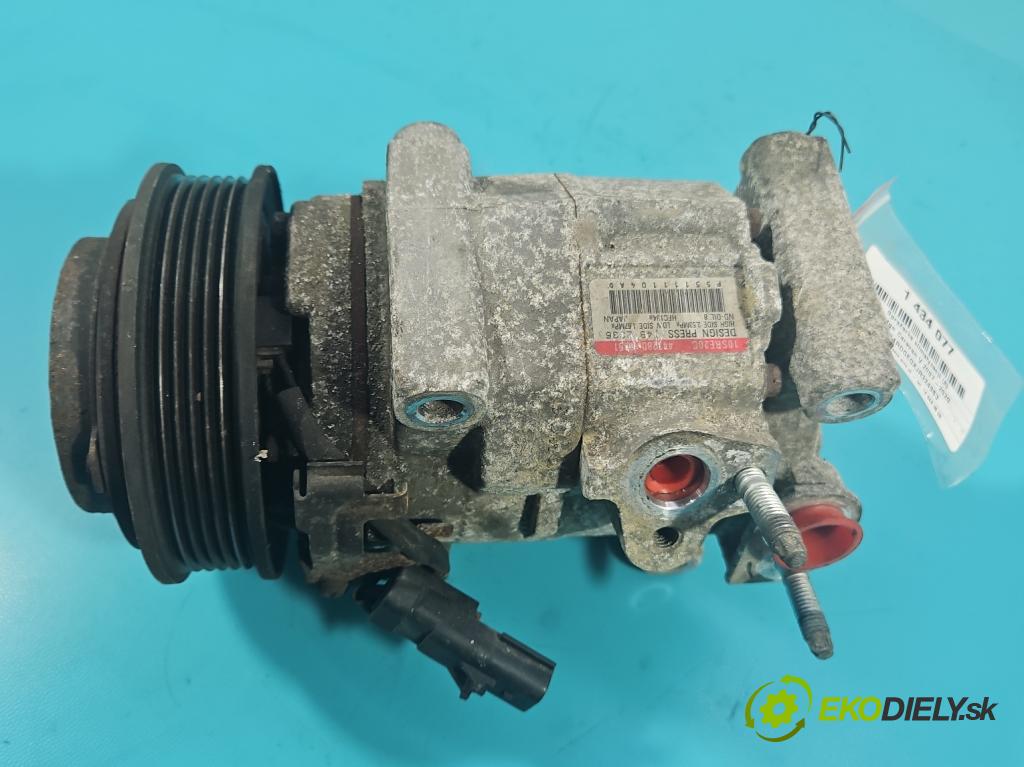 Dodge Caravan V 2007-2020 3.6 V6 automatic 211 kW 3605 cm3 5- Kompresor: klíma 447280-0951 (Kompresory)