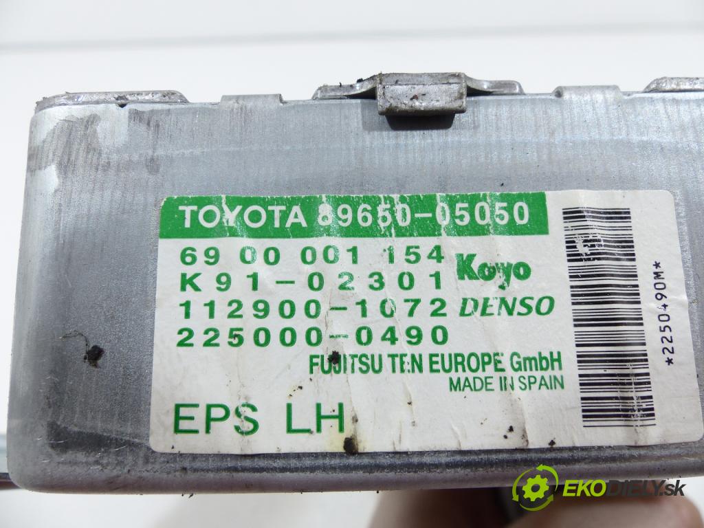 Toyota Avensis II T25 2003-2008 1.8 16V VVTI 129 HP  95 kW 1800 cm3  Modul Riadiaca jednotka  (Ostatné)