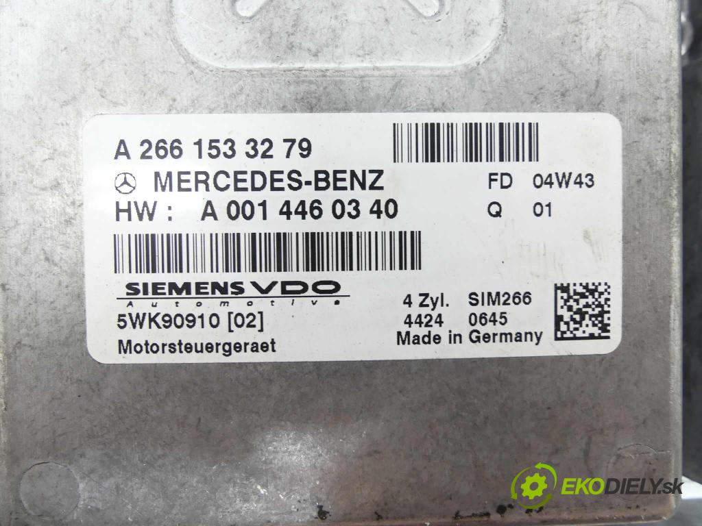 Mercedes A W169 2004-2012 1.5 8V 95 HP  70 kW 1500 cm3  Jednotka riadiaca