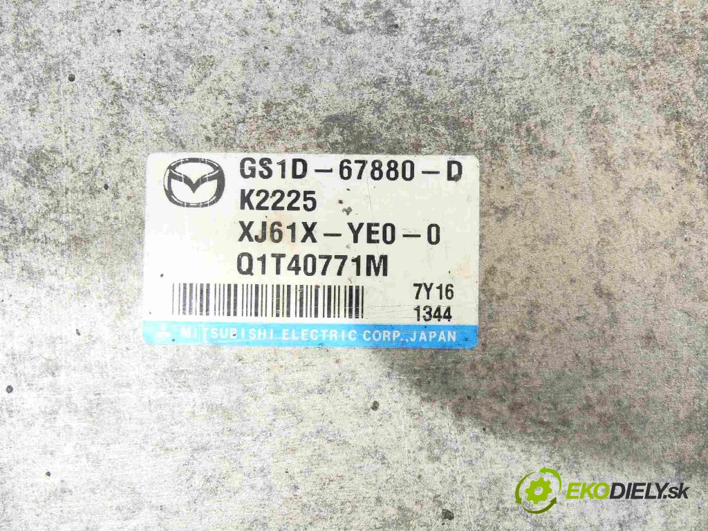 Mazda 6 II GH 2007-2012 1.8 16V 120 hp  88 kW 1800 cm3  modul řídící jednotka  (Ostatní)