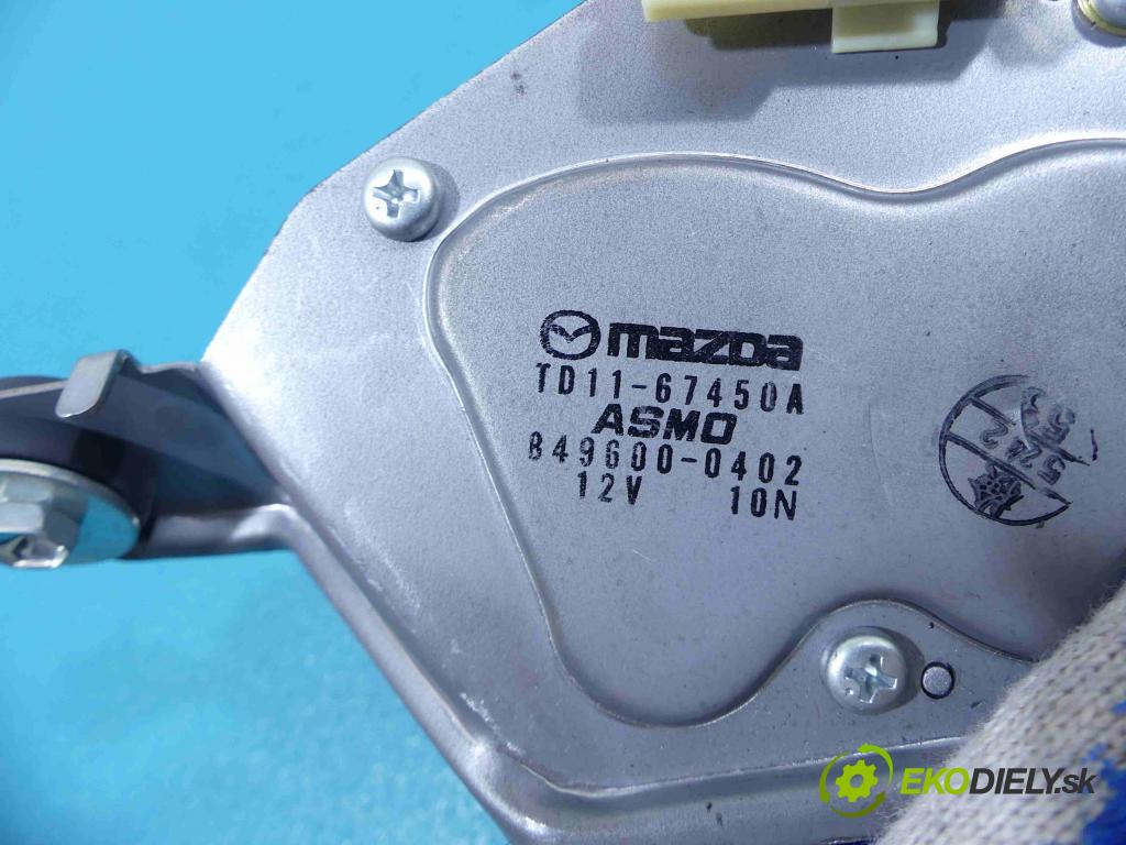 Mazda CX-9 2006-2015 3.7 V6 automatic 204 kW 3726 cm3  Motor stierače zad 849600-0402