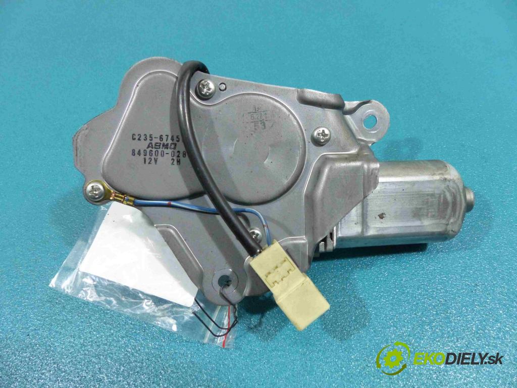 Mazda 5  2005-2010 2.0D 143 HP manual 105 kW 1998 cm3  Motor stierače zad 849600-0280