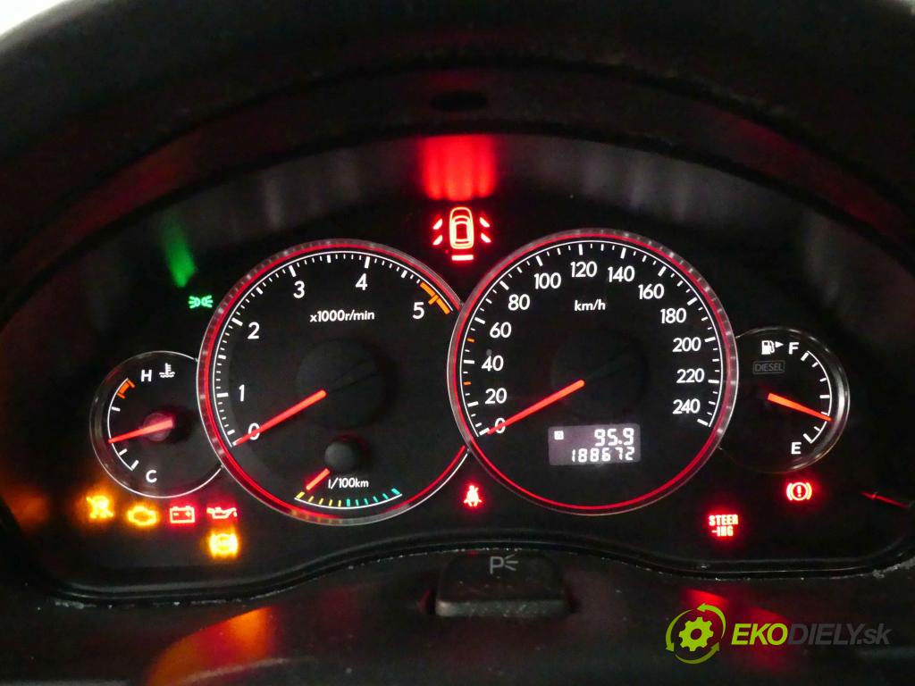 Subaru Legacy IV 2004-2009 2.0 D BOXER 4WD (EE20ZLTFLB) 150 hp manual 110 kW 1998 cm3 5- Přístrojová deska 85002AG160 (Přístrojové desky, displeje)