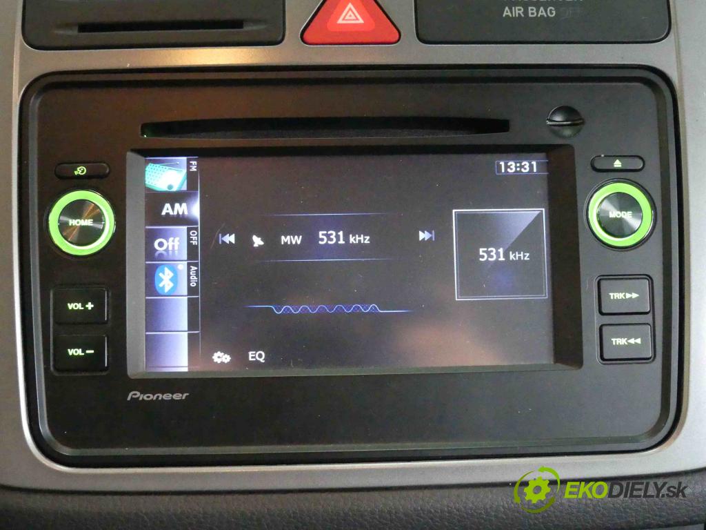 Vw Tiguan I 2007-2016 2.0 tdi 170 HP manual 125 kW 1968 cm3 5- Radio F9210BT (Audio zariadenia)