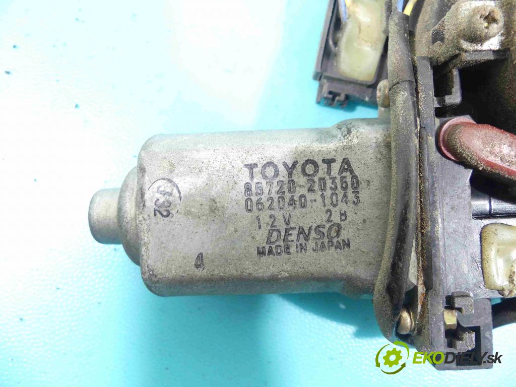 Toyota Celica T23 1999-2005 1.8 vvti 143 HP manual 105 kW 1794 cm3 3- mechanizmus okná predné ľavý 85720-20350