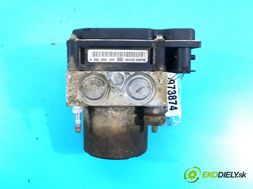 Nissan Primera P12 2001-2007 1.8 16v 116 HP manual 85 kW 1769 cm3 4- čerpadlo abs 0265800308 (Pumpy ABS)