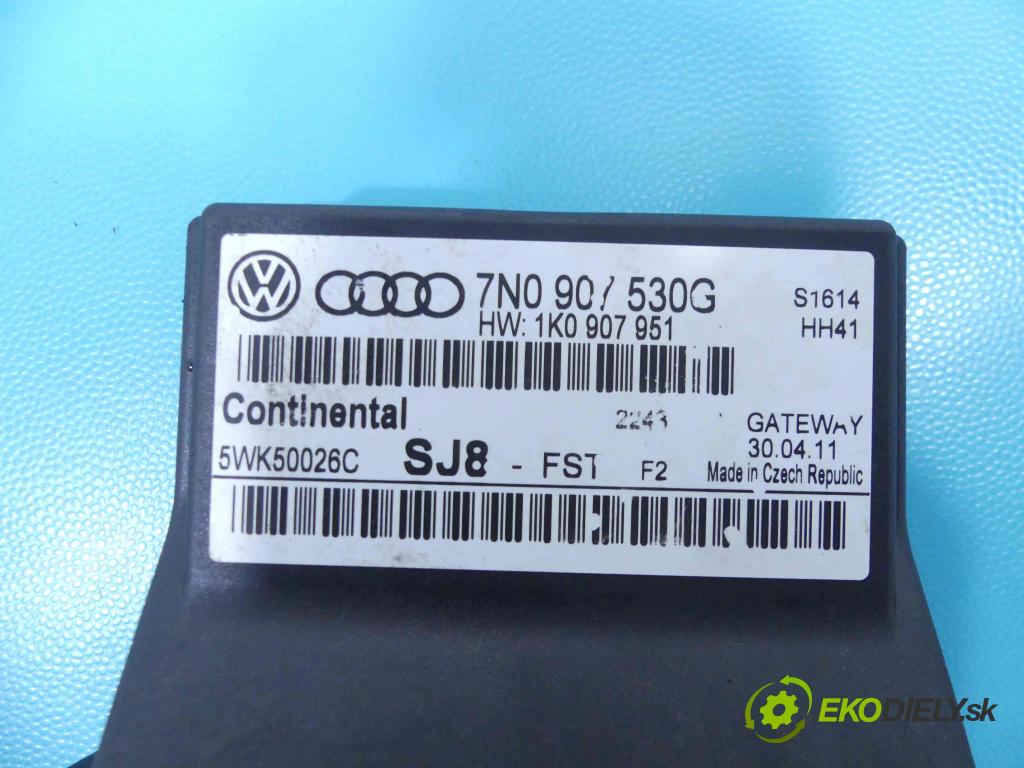 Vw Passat B7 2010-2014 1.4 TSI 122 HP manual 90 kW 1390 cm3 4- modul riadiaca jednotka 7N0907530G (Ostatné)