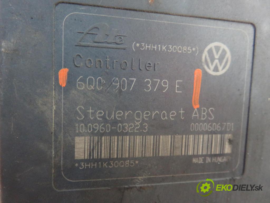 VW POLO (9N_) HB 2002 40,00 1.2 6V 54 - AWY 1198,00 Pumpa ABS 6Q0907379E ; 6Q0614117C (Pumpy ABS)