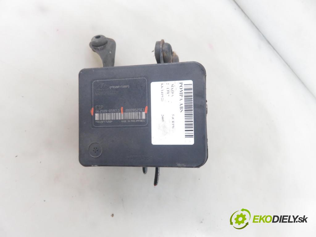 MAZDA 5 (CR19) MINIVAN 2005 107,00 2 - LFF7 1999,00 Pumpa ABS 06210905973 ; 00009525E1 (Pumpy ABS)