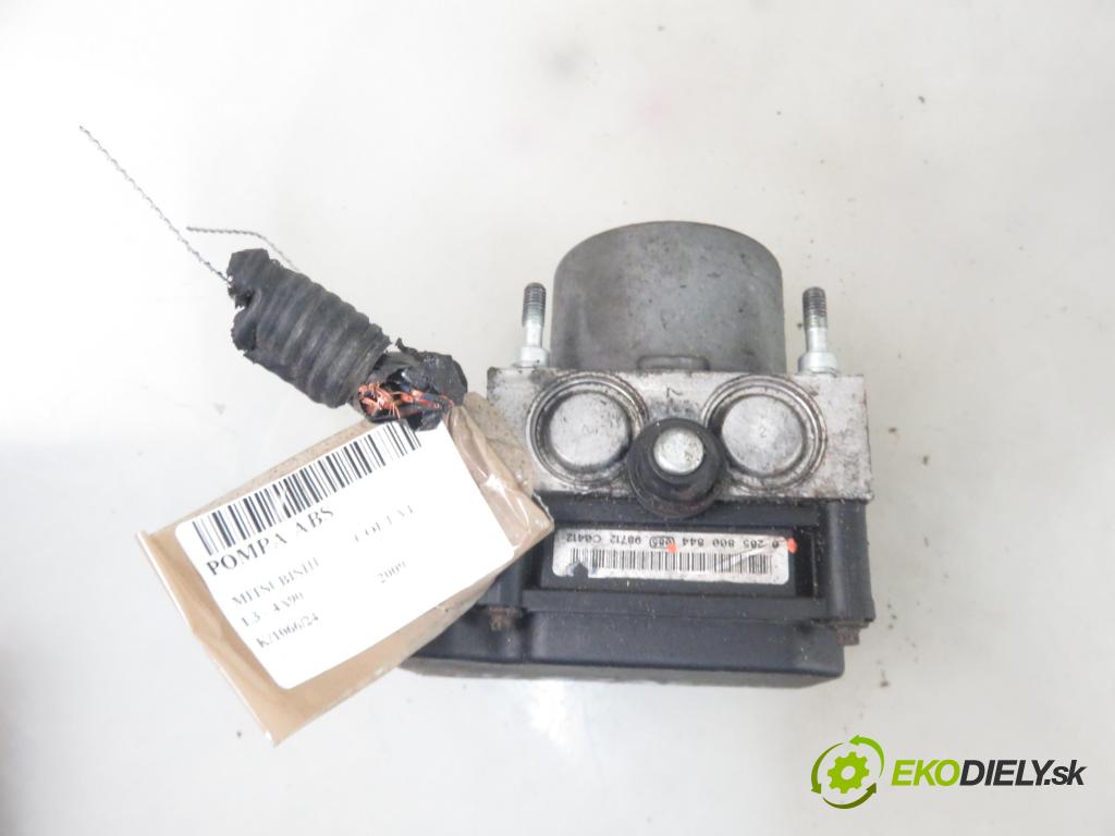 MITSUBISHI COLT VI (Z3_A, Z2_A) HB 2009 70,00 1.3 MIVEC 95 - 4A90 1332,00 pumpa ABS 0265800844 ; 0265230475 (Pumpy brzdové)