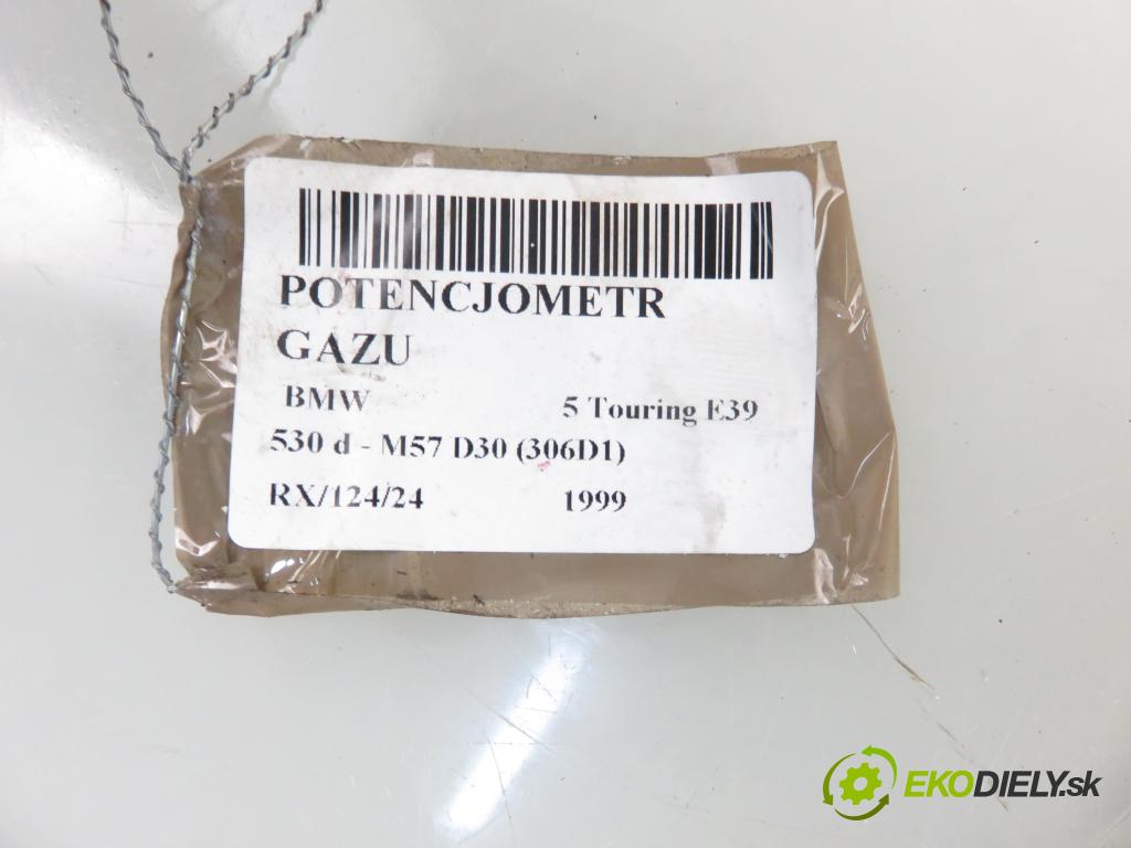 BMW 5 Touring (E39) KOMBI 1999 135,00 530 d - M57 D30 (306D1) 2926,00 potenciometr plynového pedálu 0281002291 ; 1712009 (Pedály)