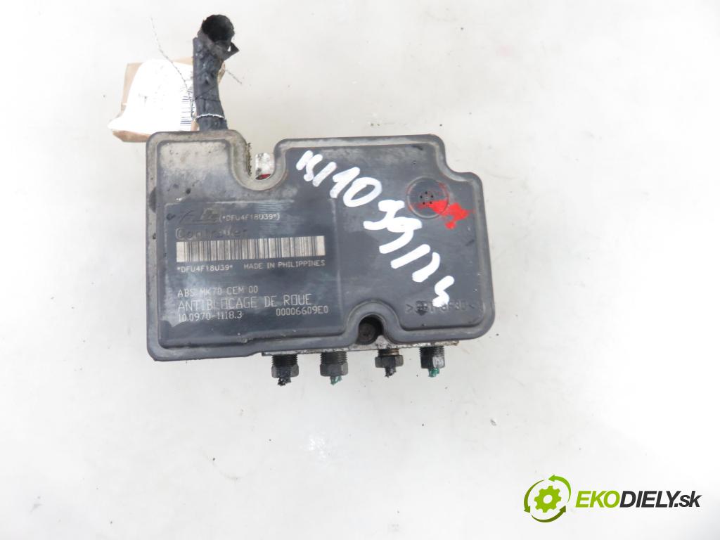 CITROEN C3 I (FC_) HB 2004 50,00 1.4 HDi 8V - 8HX 1398,00 Pumpa ABS 9652182680 ; 10020700164 ; 10097011183 (Pumpy ABS)