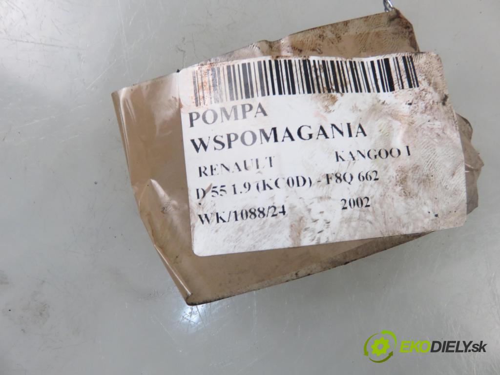 RENAULT KANGOO (KC0/1_) KOMBIVAN 2002 40,00 D 55 1.9 (KC0D) - F8Q 662 1870,00 pumpa servočerpadlo 7700840105 ; 7700840805 (Servočerpadlá, pumpy řízení)