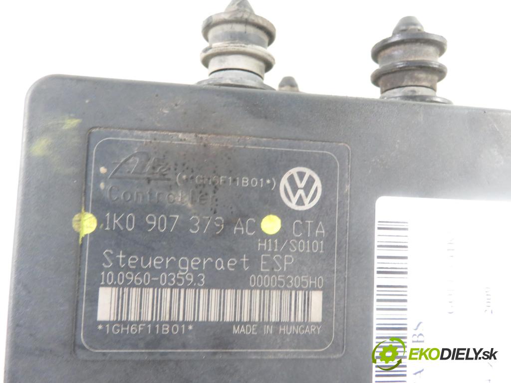 VW GOLF V (1K1) HB 2009 75,00 1.6 - BSE 1595,00 Pumpa ABS 1K0907379AC ; 1K0614517AE ; 10020602404 (Pumpy ABS)