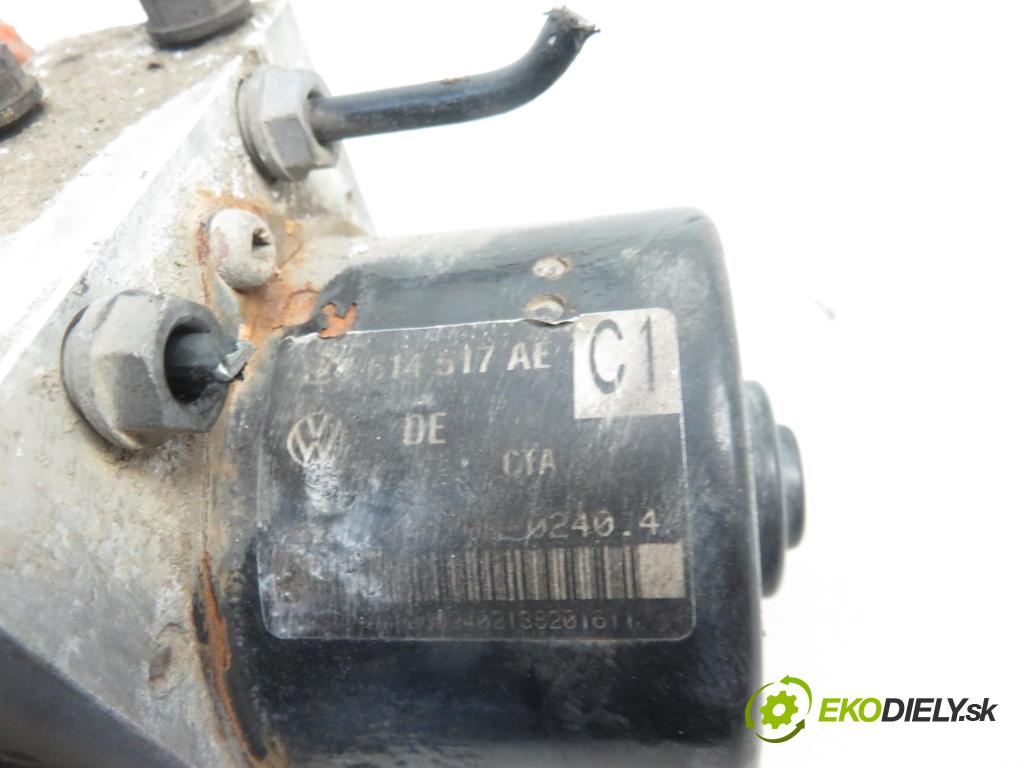 VW TOURAN (1T1, 1T2) MINIVAN 2009 80,00 2.0 EcoFuel - BSX 1984,00 Pumpa ABS 1K0907379AC ; 10096003593 (Pumpy ABS)