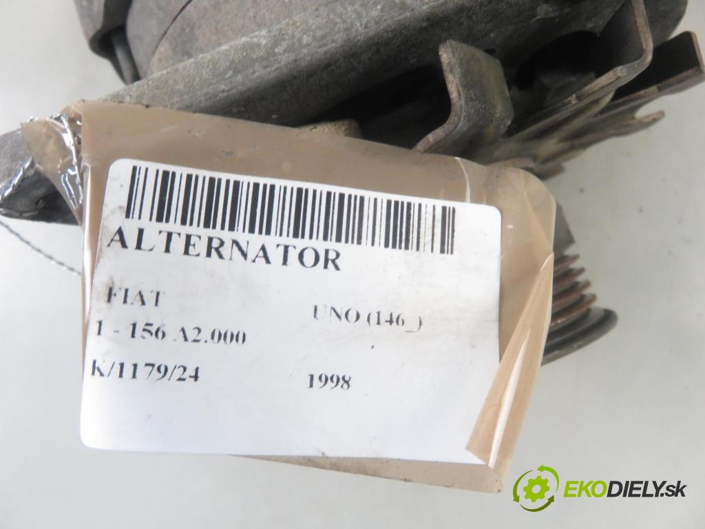 FIAT UNO (146_) HB 1998 33,00 1 - 156 A2.000 999,00 Alternátor 9120080213 (Alternátory)