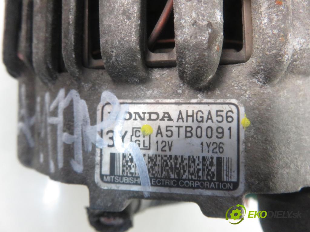 HONDA JAZZ II (GD_, GE3, GE2) HB 2003 61,00 1.3 (GD1) - L13A1 1339,00 Alternátor A5TB0091 (Alternátory)