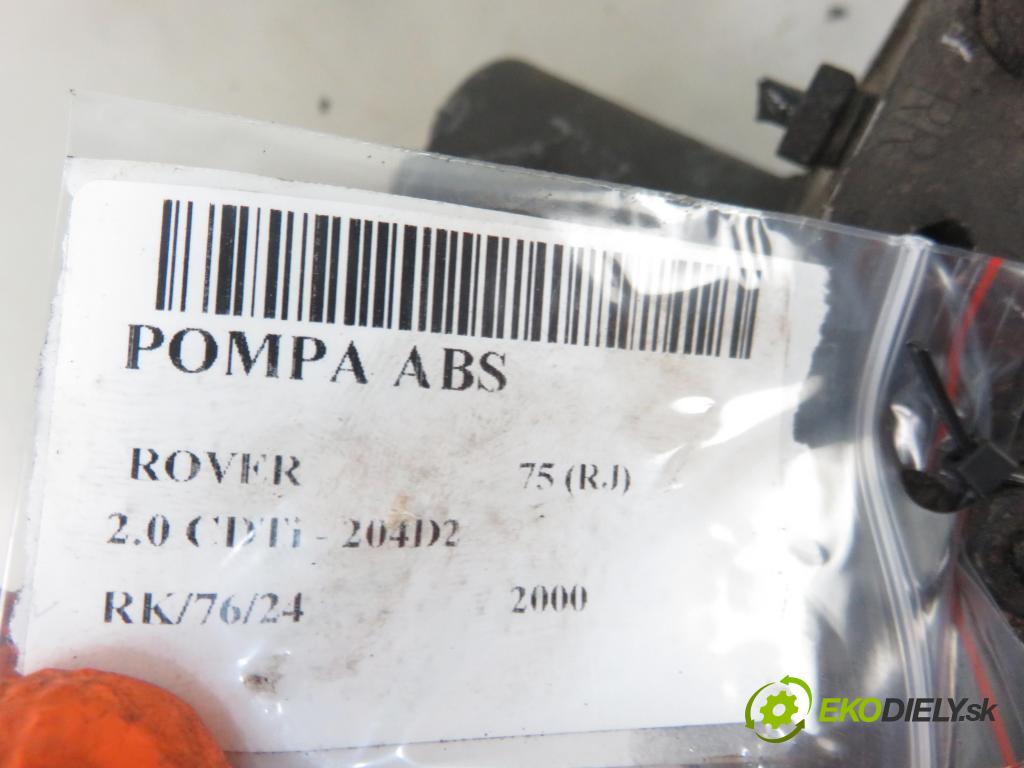 ROVER 75 (RJ) SEDAN 2000 96,00 2.0 CDTi 131 - 204D2 1951,00 Pumpa ABS 0265900004 ; 0265224009 (Pumpy ABS)