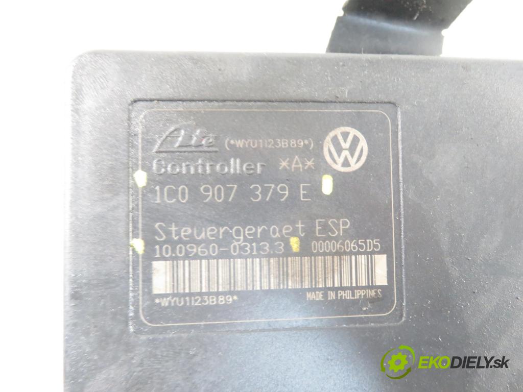 AUDI A3 (8L1) HB 2001 74,00 1.9 TDI - ATD 1896,00 Pumpa ABS 1C0907379E ; 10096003133 (Pumpy ABS)