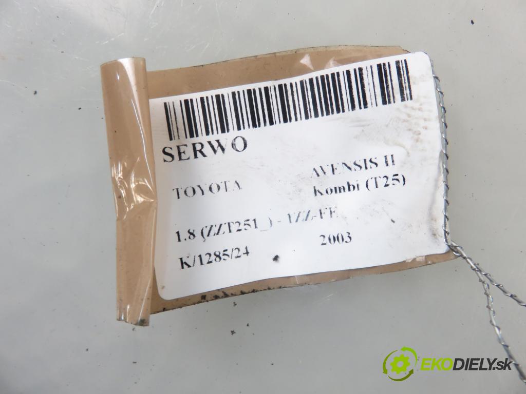 TOYOTA AVENSIS Kombi (_T25_) KOMBI 2003 95,00 1.8 (ZZT251_) - 1ZZ-FE 1794,00 posilovač 0204024548 ; 4720005150 (Servočerpadlá, pumpy řízení)