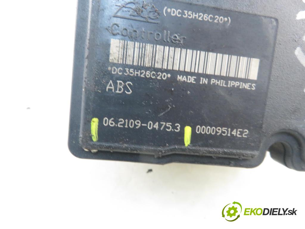 MAZDA 5 (CR19) MINIVAN 2006 81,00 2.0 MZR-CD 110 - RF7J 1998,00 Pumpa ABS 06210904753 ; 06210203414 (Pumpy ABS)