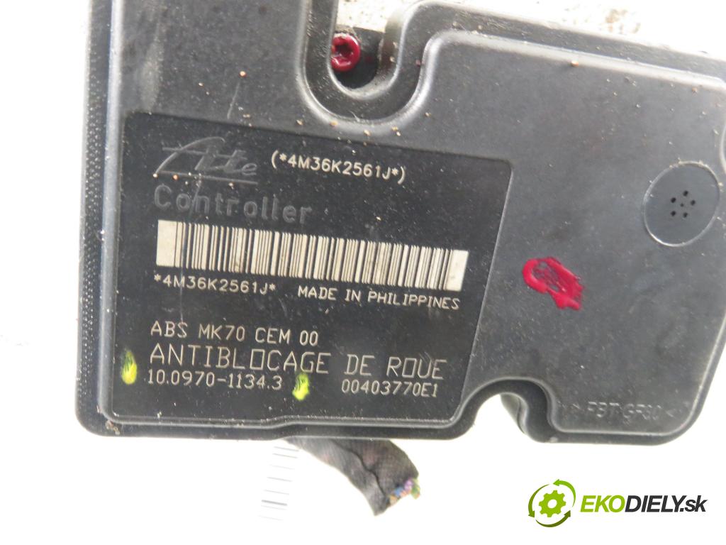 CITROEN C3 I (FC_) HB 2002 50,00 1.4 HDi - 8HZ (DV4TD) 1398,00 Pumpa ABS 10097011343 ; 000717041502 ; 9662150280 (Pumpy ABS)