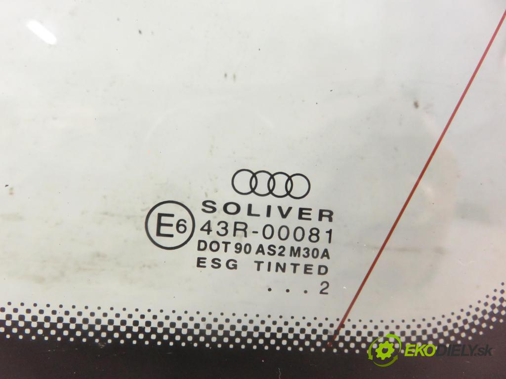 AUDI A4 Avant (8E5, B6) KOMBI 2002 96,00 1.9 TDI - AWX 1896,00 Okno dverí pravé zadné