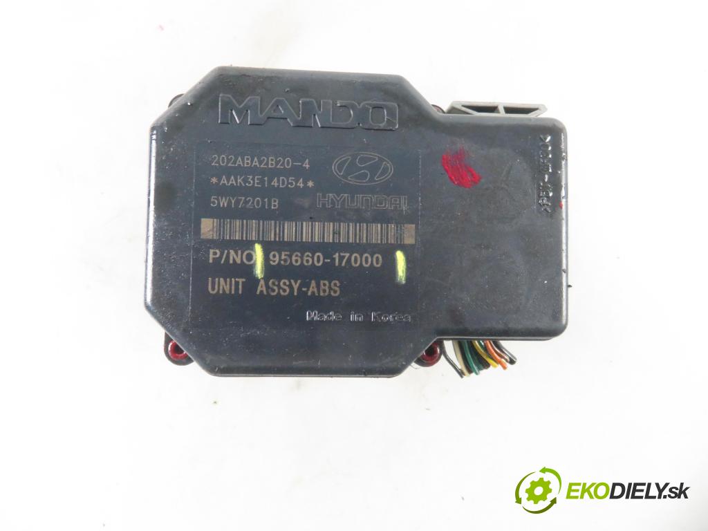 HYUNDAI MATRIX (FC) HB 2003 66,00 1.6 - G4ED-L 1599,00 Pumpa ABS 9566017000 ; 5891017300 ; BH60102000 (Pumpy ABS)