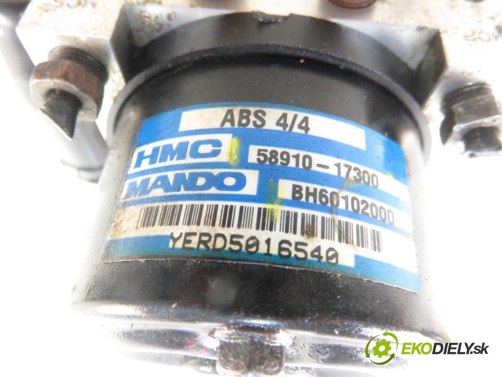 HYUNDAI MATRIX (FC) HB 2003 66,00 1.6 - G4ED-L 1599,00 Pumpa ABS 9566017000 ; 5891017300 ; BH60102000 (Pumpy ABS)