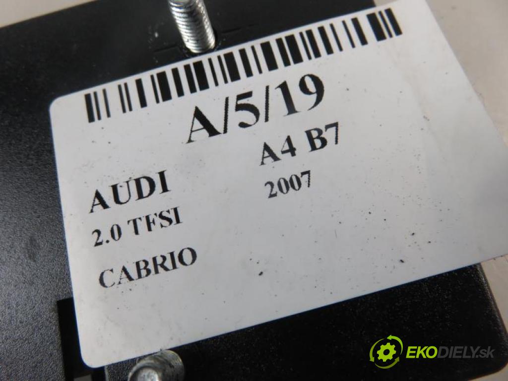 AUDI A4 B7 (8EC) 2.0 TFSI BGB, BWT, BPG, BWE manual 6 stupňová 147 kW 200 km  Zosilňovač antenový 8H0035225S (CD meniče)