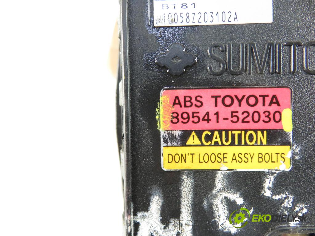 TOYOTA YARIS (_P1_) HB 2000 998,00 Sterowniki ABS 998,00 Pumpa ABS 8954152030 (Pumpy ABS)