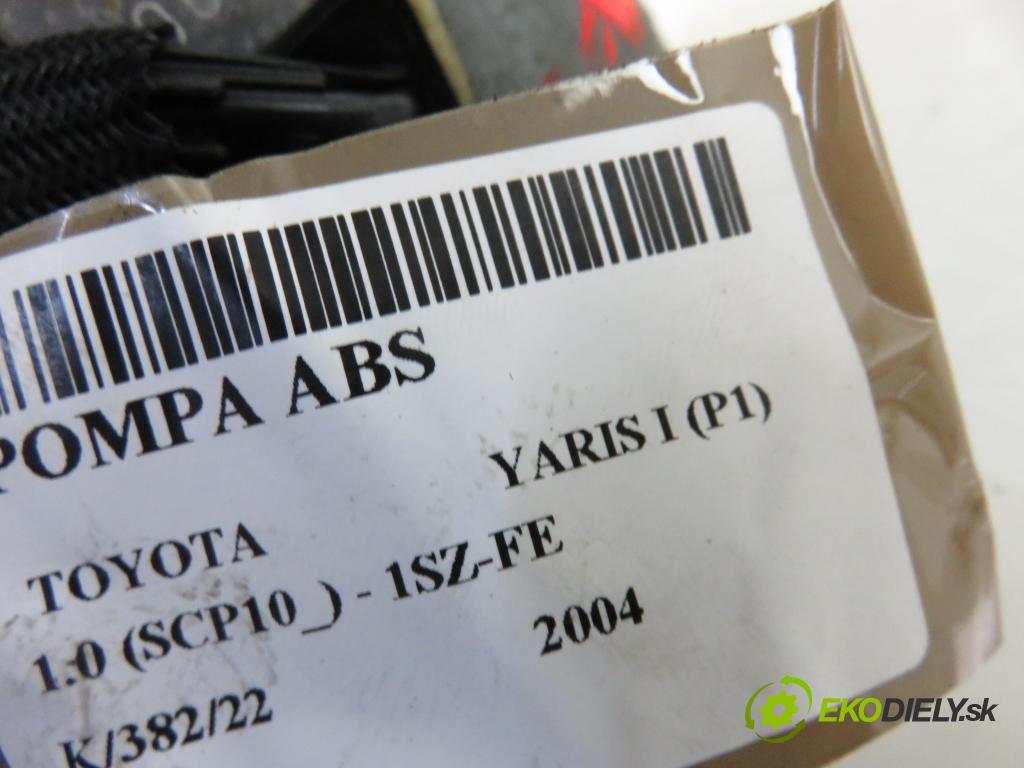 TOYOTA YARIS (_P1_) HB 2004 998,00 Sterowniki ABS 998,00 Pumpa ABS 0273004636;0130108084 (Pumpy ABS)