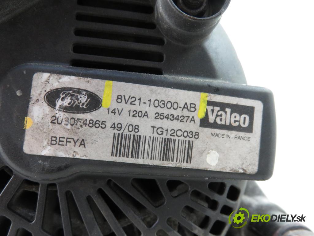 MAZDA 2 (DE_, DH_) HB 2009 1560,00 Alternatory kompletne 1560,00 Alternátor 8V2110300AB (Alternátory)