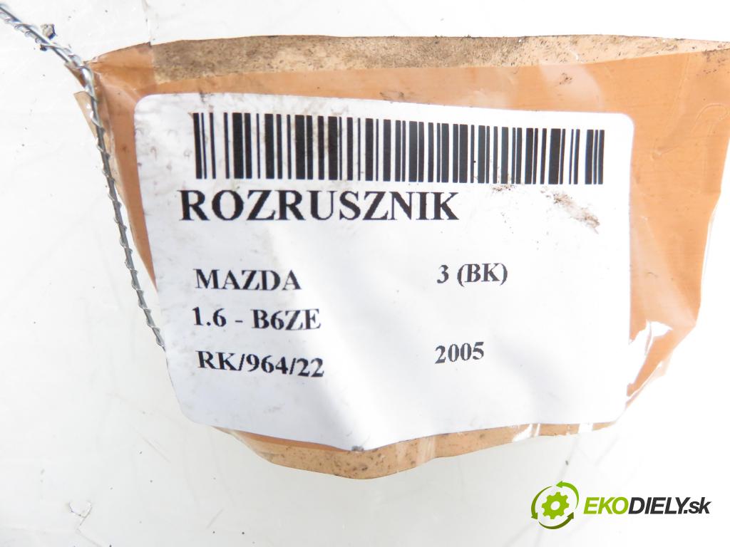 MAZDA 3 (BK) HB 2005 1598,00 Rozruszniki kompletne 1598,00 Štartér M000T91381 (Štartéry)