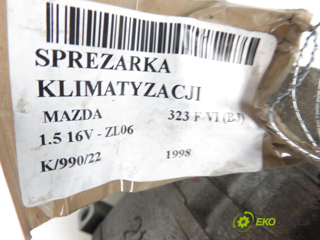 MAZDA 323 F VI (BJ) HB 1998 1498,00 Kompresory klimatyzacji 1498,00 KOMPRESOR: klimatizace H12A0AH4EL (Kompresory)