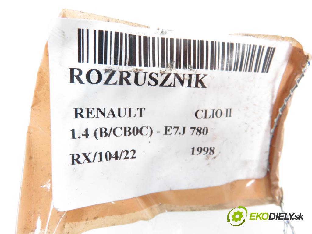 RENAULT CLIO II (BB_, CB_) HB 1998 1390,00 Rozruszniki kompletne 1390,00 Štartér D6RA73 (Štartéry)