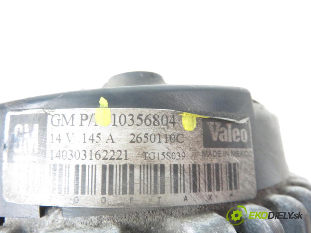 CHEVROLET EQUINOX SUV 2005 3350,00 Alternatory kompletne 3350,00 Alternátor 10356804 (Alternátory)