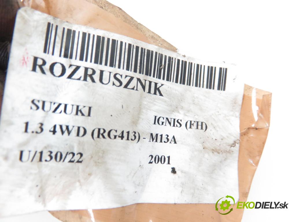 SUZUKI IGNIS (FH) HB 2001 1328,00 Rozruszniki kompletne 1328,00 Štartér 2280008930 (Štartéry)