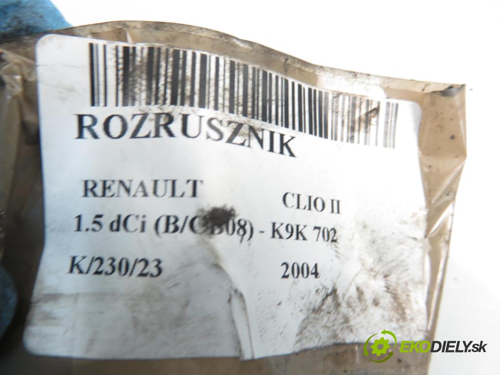 RENAULT CLIO II (BB_, CB_) HB 2004 1461,00 Rozruszniki kompletne 1461,00 Štartér 8200227092; M000T91581 (Štartéry)