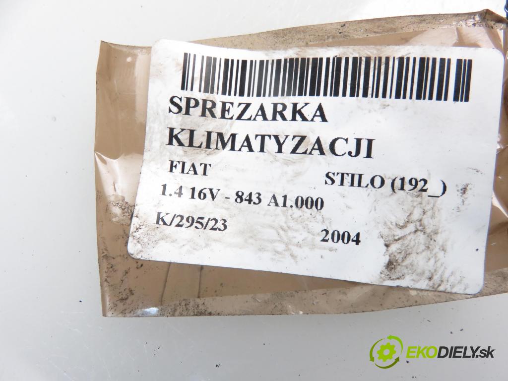 FIAT STILO (192_) HB 2004 1368,00 Kompresory klimatyzacji 1368,00 KOMPRESOR: klimatizácie 5A7875000 (Kompresory klimatizácie)