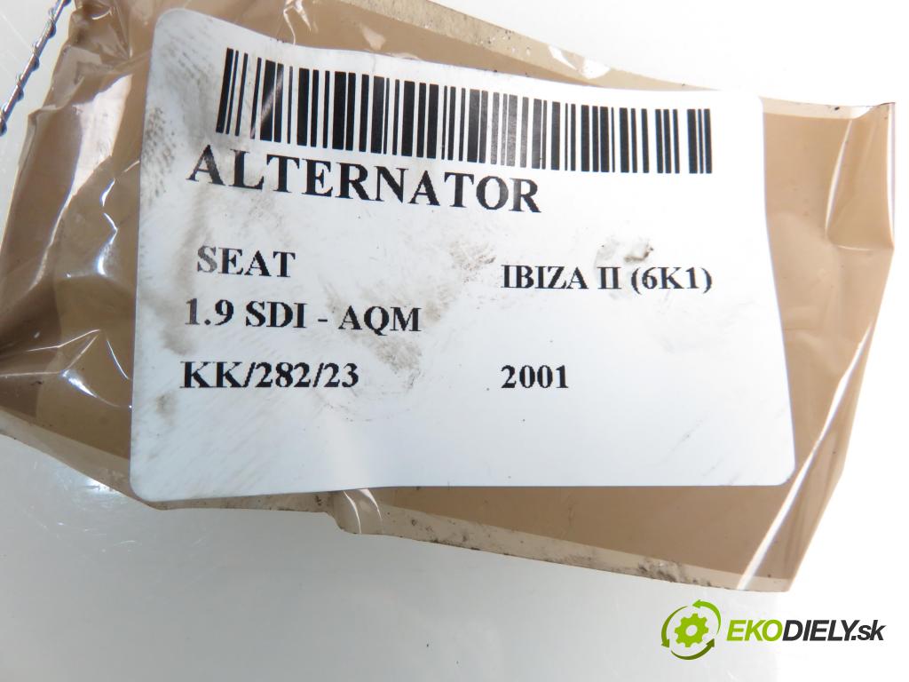 SEAT IBIZA II (6K1) HB 2001 1896,00 Alternatory kompletne 1896,00 Alternátor 038903023L; 0124325001 (Alternátory)
