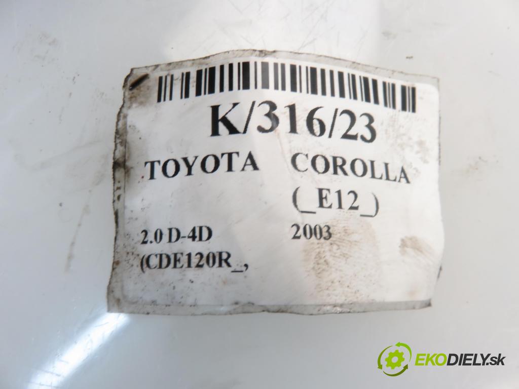 TOYOTA COROLLA (_E12_) HB 2002 1995,00 Wtryskiwacze 1995,00 vstřikovač 236700G010