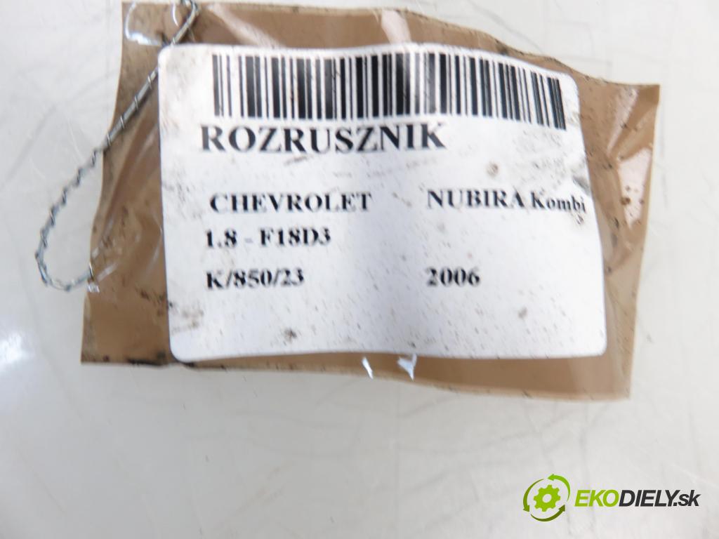 CHEVROLET NUBIRA Kombi KOMBI 2006 1796,00 Rozruszniki kompletne 1796,00 Štartér  (Štartéry)