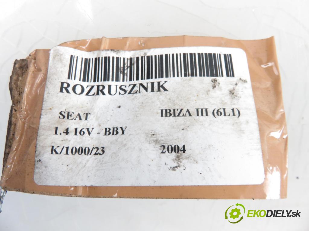 SEAT IBIZA III (6L1) HB 2004 1390,00 Rozruszniki kompletne 1390,00 Štartér 02T911023G  (Štartéry)