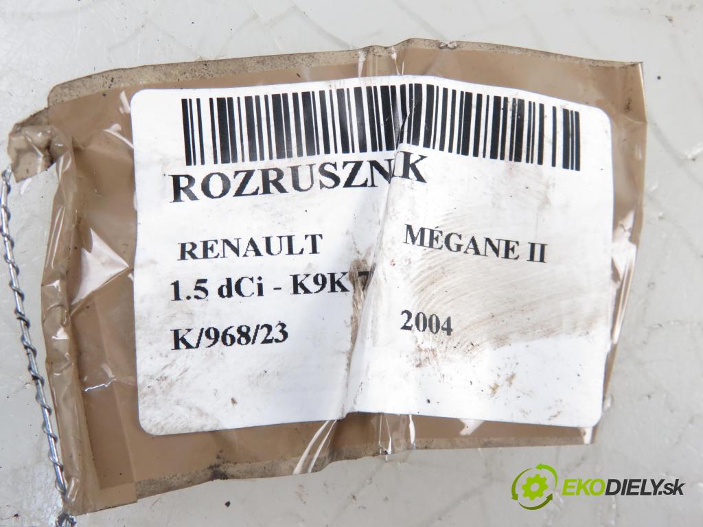 RENAULT MEGANE II (BM0/1_, CM0/1_) HB 2004 1461,00 Rozruszniki kompletne 1461,00 Štartér  (Štartéry)