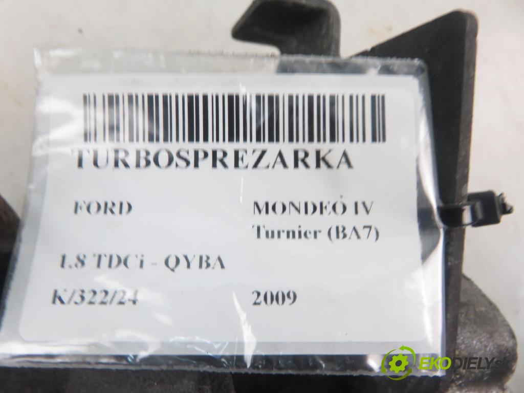 FORD MONDEO IV Turnier (BA7) KOMBI 2009 92,00 1.8 TDCi 125 - QYBA 1753,00 Turbodúchadlo 7G9Q6K682BC (Turbodúchadlá (kompletné))